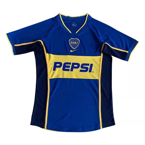Authentic Camiseta Boca Juniors 1ª Retro 2002 Azul